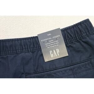 Gap Essential Joggers Khaki Sweat Pants Dark Blue Athletic Mens Sz 2XL NWT